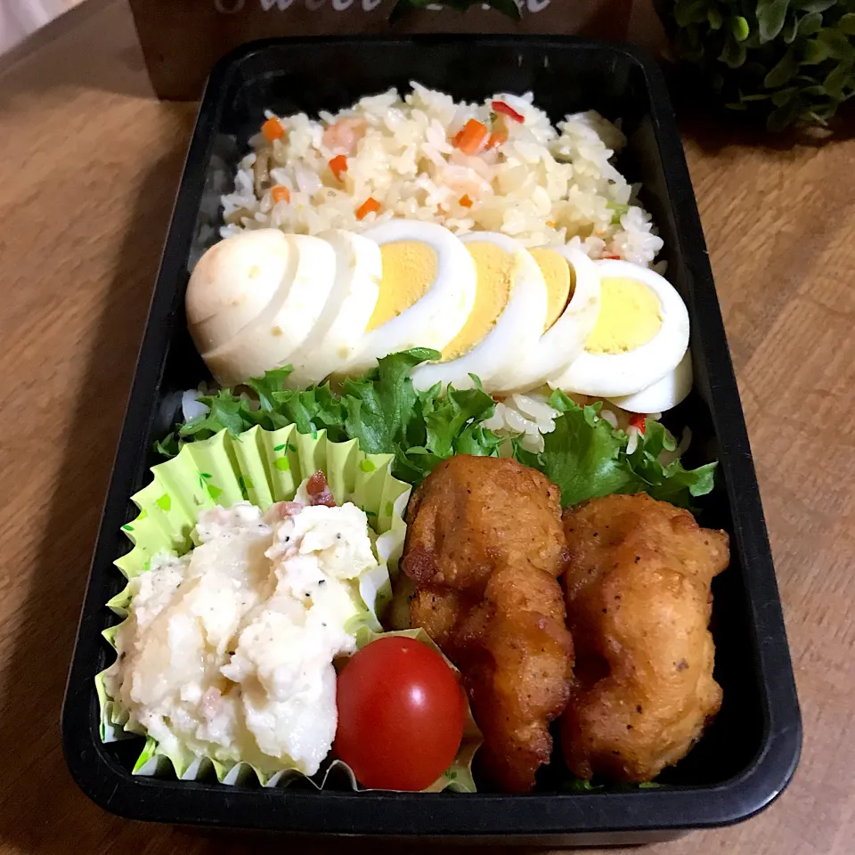 今日の旦那弁当♪みそ味玉|あやちゃんママさん