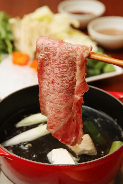 京都 美濃吉さんに頂いた平井牛のしゃぶしゃぶ　　　　　　　　　　　　　　　　　Hirai beef shabu-shabu|マユマユさん