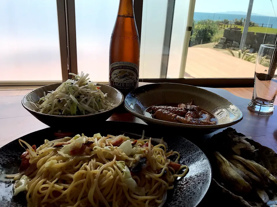 2019.10.5 焼きそばランチ🍻🍻🍻|ゆみずさん