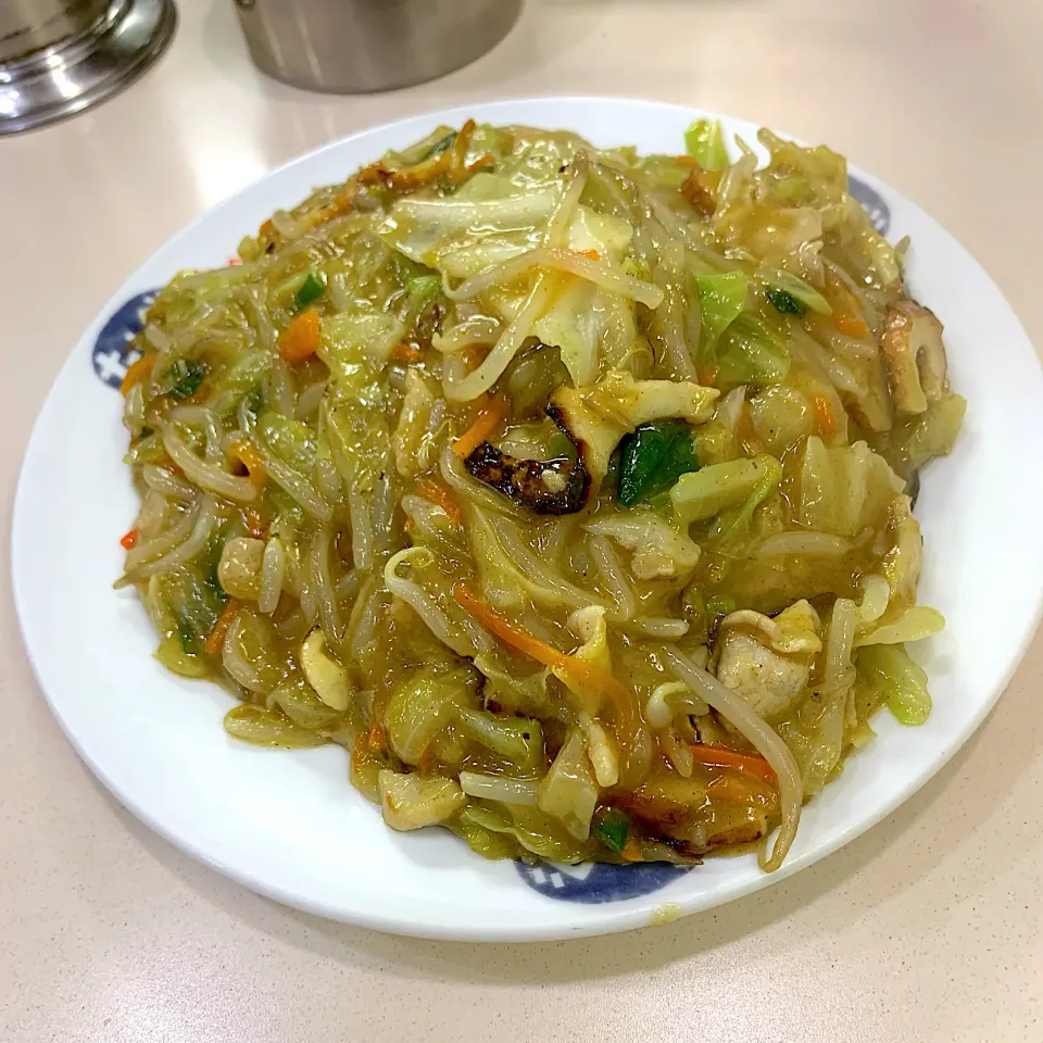 Snapdishの料理写真:カレー皿うどん(◍•ڡ•◍)❤|いつみさん