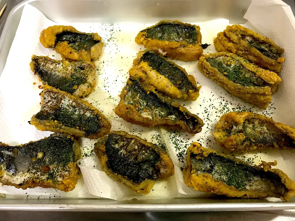 （釣）サゴシのカレー風味揚げ|さくたろうさん