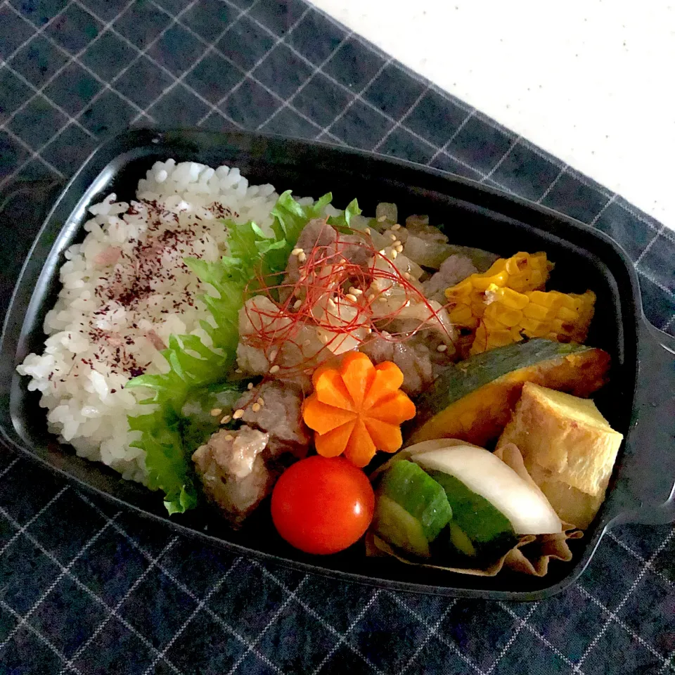 Snapdishの料理写真:野菜炒め弁当|emichococo625さん