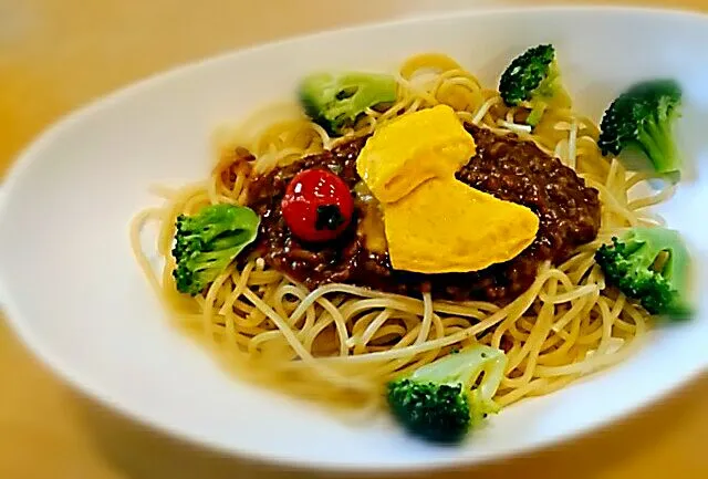 ほんじつのまかない・ミートソーススパゲッティ|のも💛さん