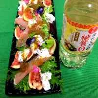 Snapdishの料理写真:いちぢくのサラダ🥗|Kuraraさん