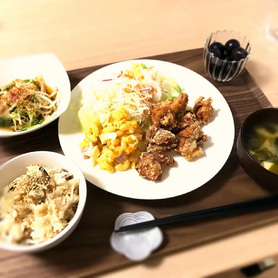 唐揚げプレートランチ～♪♪|砂糖味屋キッチンさん