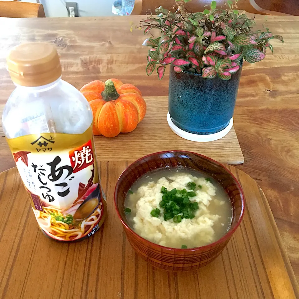 焼きあごだし de ゆし豆腐|ローゼルさん