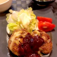 Snapdishの料理写真:おから入りハンバーグ|rinrinさん