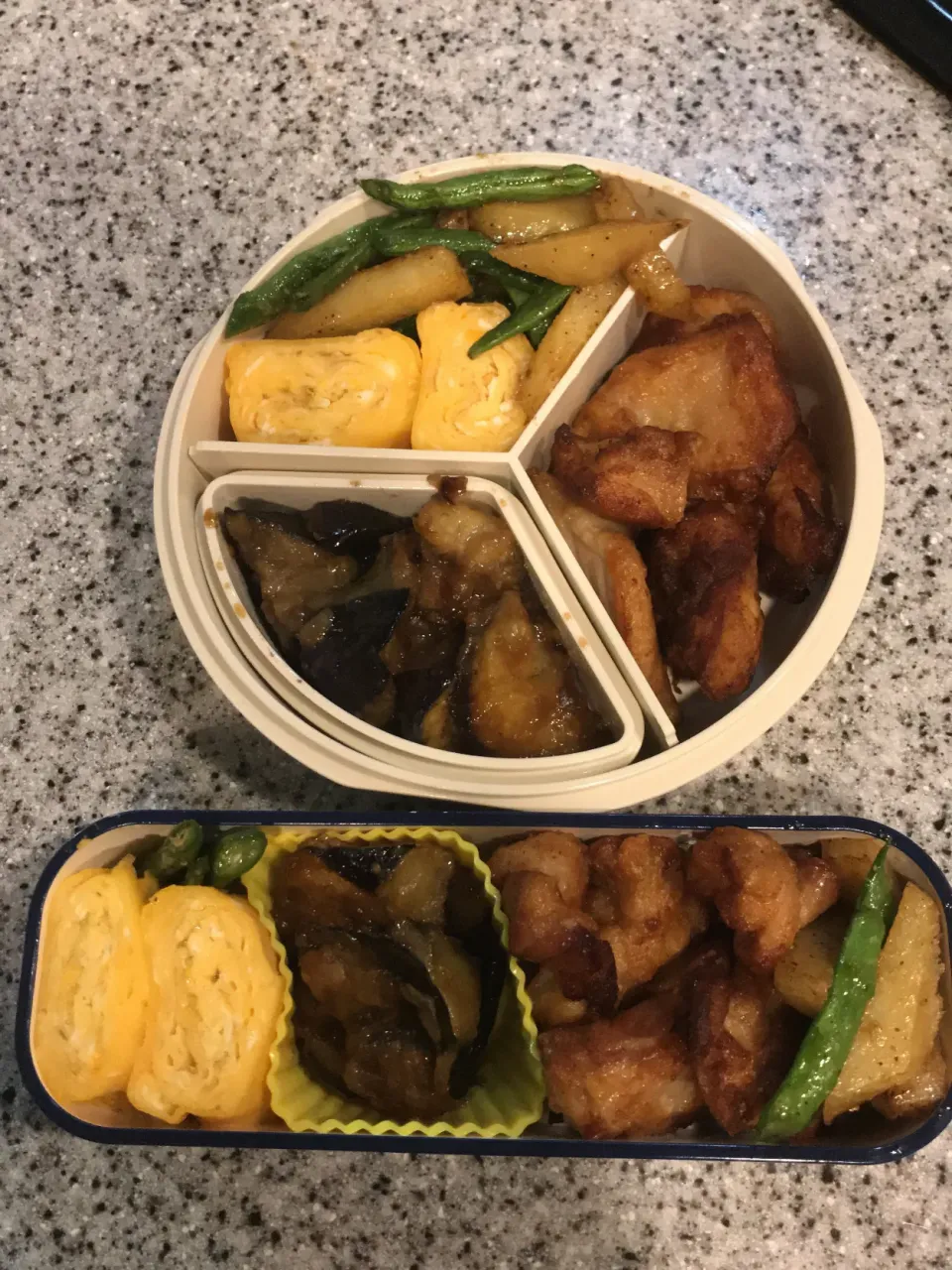 Snapdishの料理写真:冷蔵庫掃除弁当|みーやさん