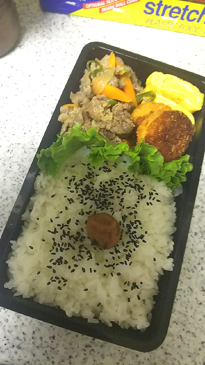 Snapdishの料理写真:夫お弁当|かねしろ食堂さん