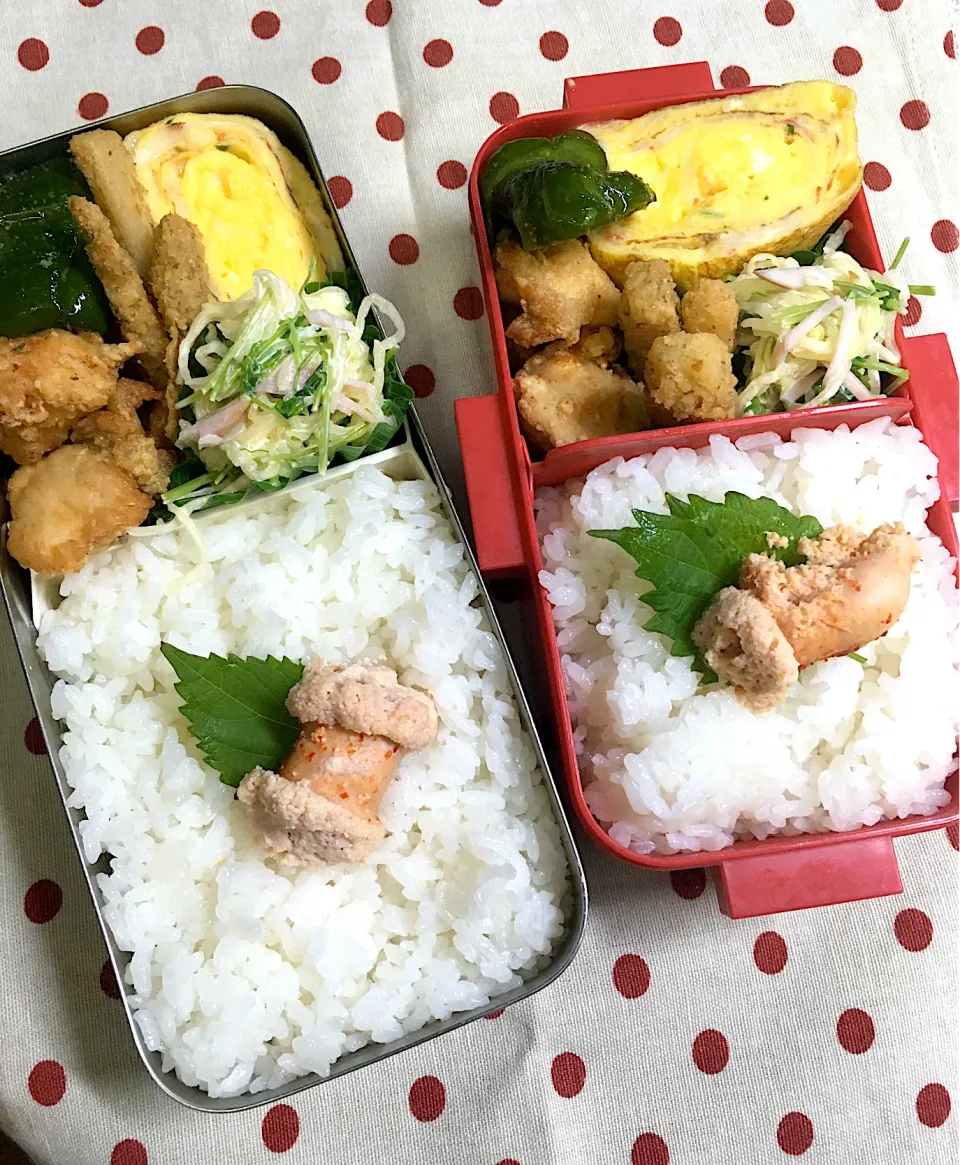 Snapdishの料理写真:10月8日　唐揚げ弁当🍱|sakuramochiさん