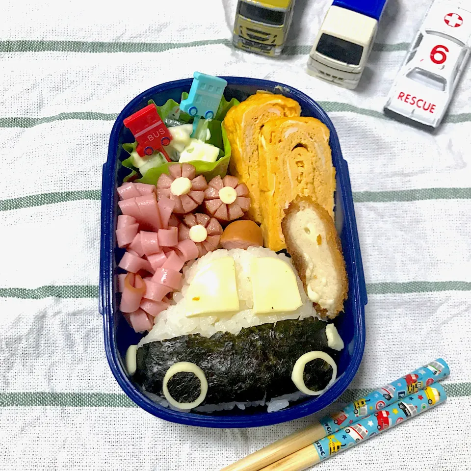 パトカー弁当|おさつさん