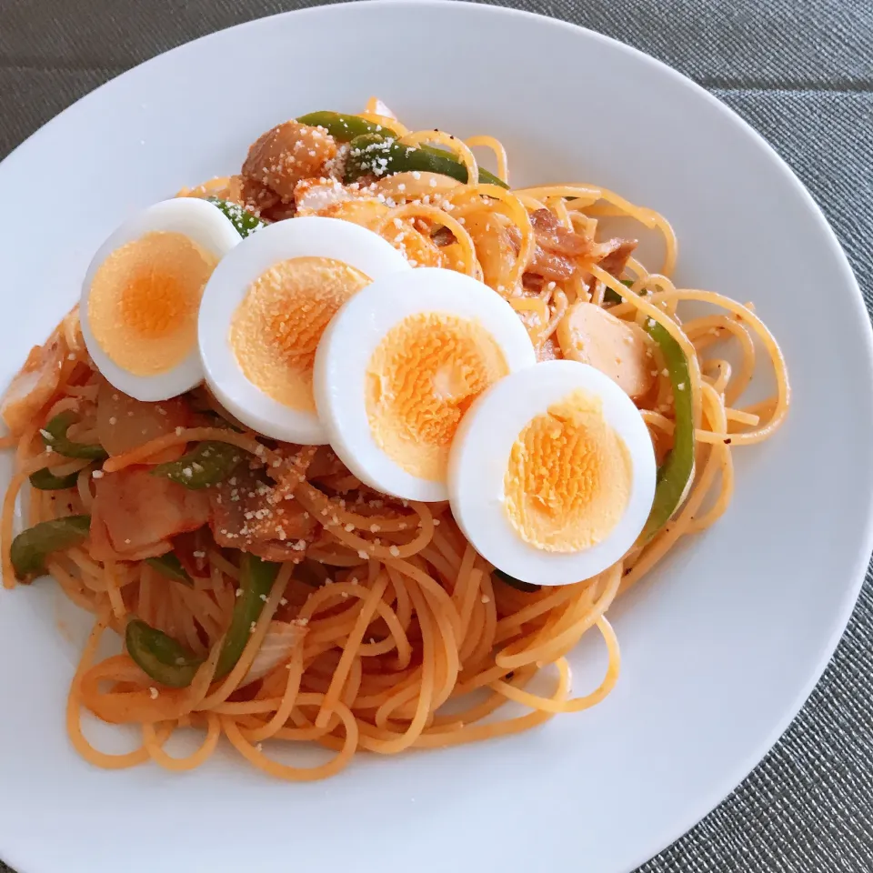 ナポリタン\(°Д° )/お昼ごはん|サチャンさん