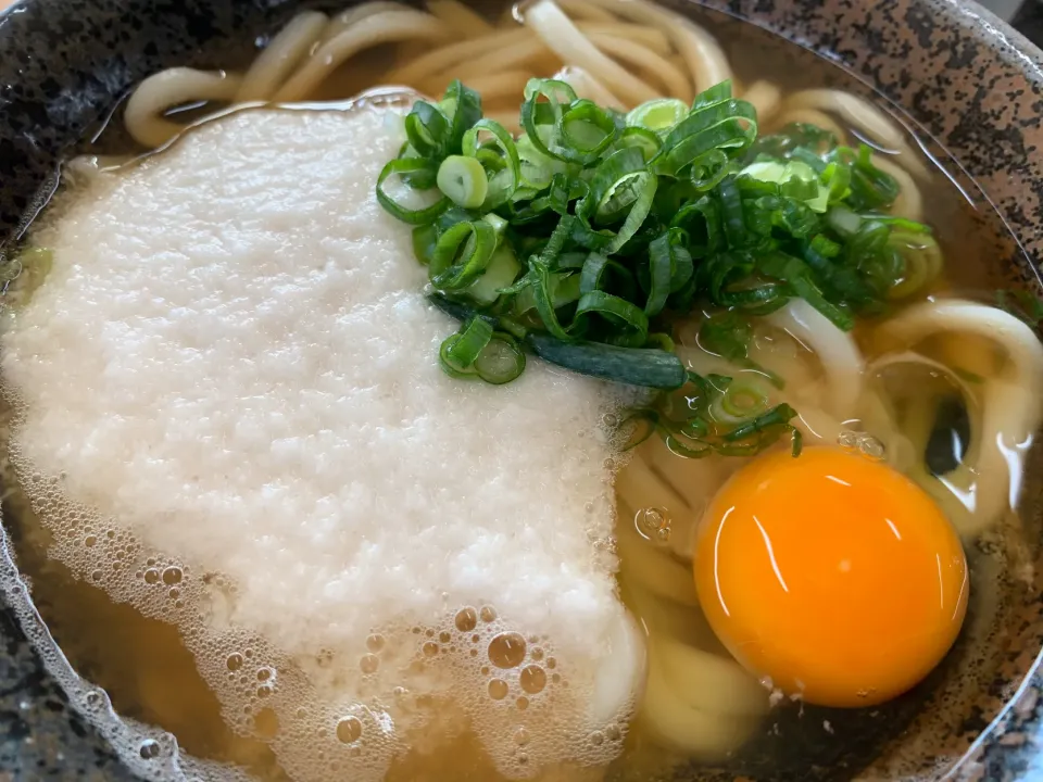 高知着いて!まっすぐ!讃岐うどん!山かけうどん|お家でbar!さん