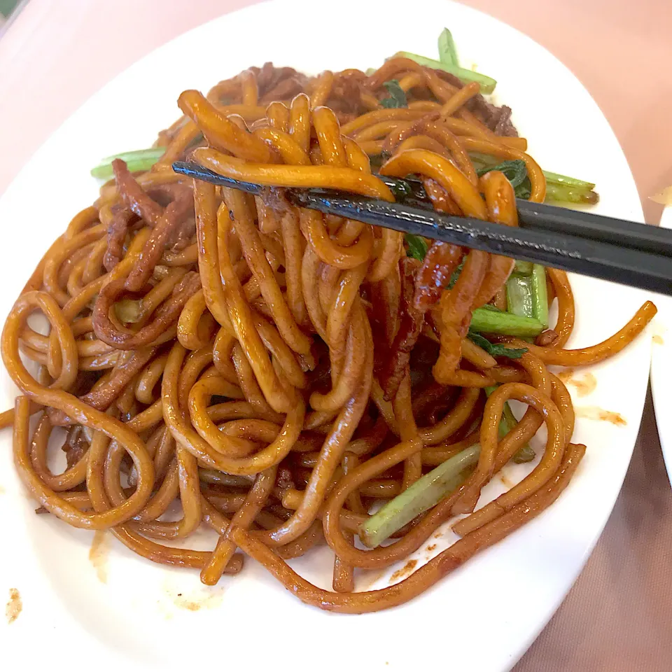 横浜中華街 萬来亭 上海焼きそば|シュトママさん