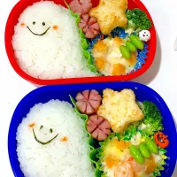 Snapdishの料理写真:幼稚園弁当☆|ゆかりさん