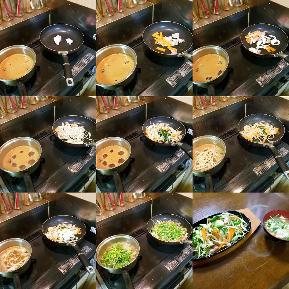 Snapdishの料理写真:お家野菜炒め(^_^)v|森のプーさん 🍯(森　耕二)さん