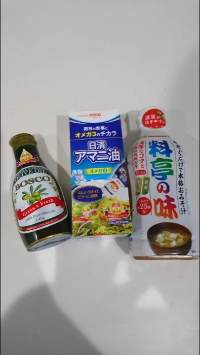 「鮮度のオイル２種」と「液みそ料亭の味」をいただきました！
ありがとうございます🙏❤️|りりこさん