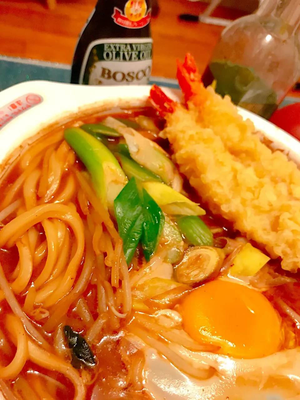 八丁味噌じゃないと味噌煮込みうどんって認めたくない東海県民(｀・ω・´)ｷﾘｯ  でもオリーブオイルは意外とマッチしてた(｀・ω・´)ｷﾘｯ|舞さん