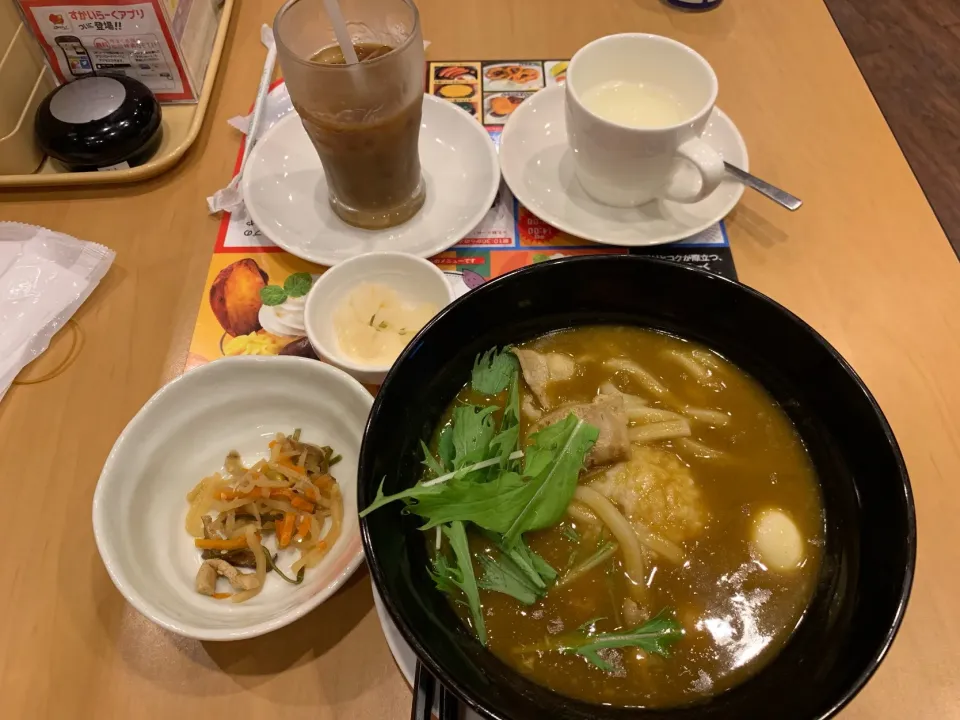 カレーうどん中にご飯入り|山田 浩司さん