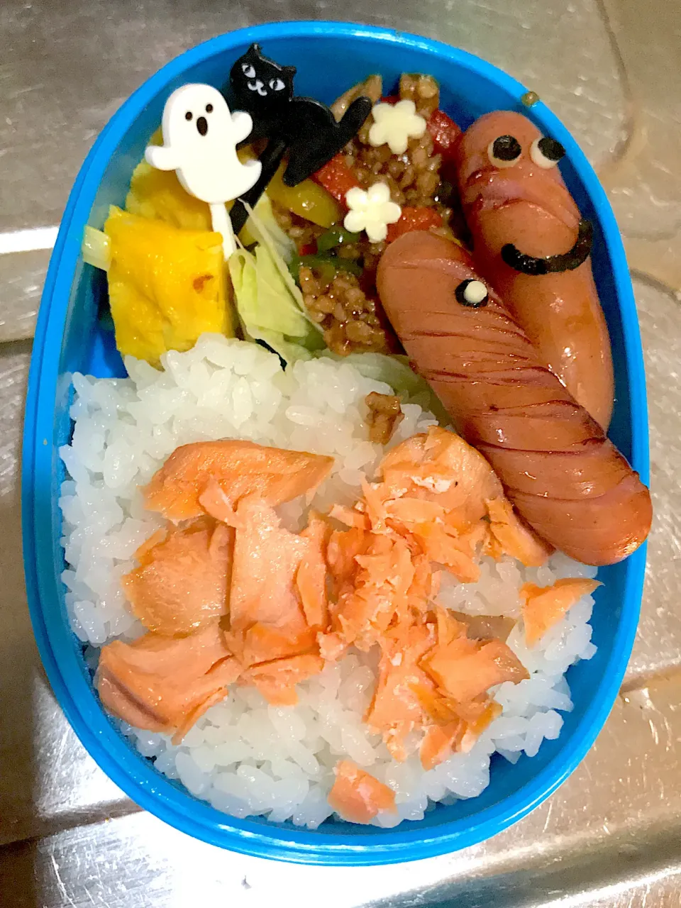 毎日ハロウィン🎃お弁当♪|こーやさん