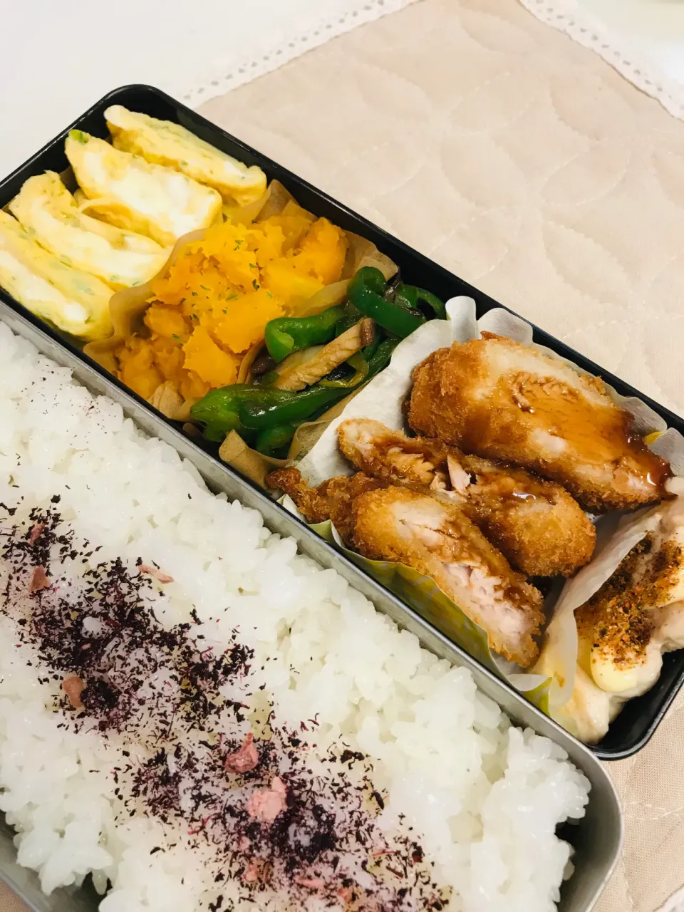 Snapdishの料理写真:高校生長男のお弁当🍱|だまさん