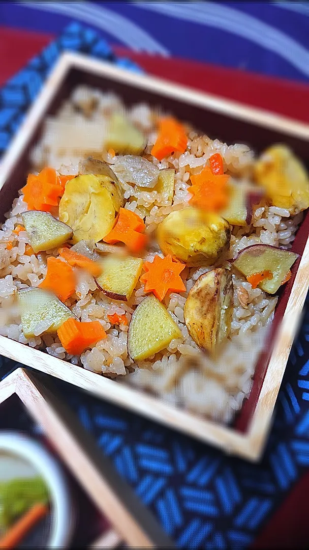 秋の味覚炊き込みご飯|藤田 まり子さん