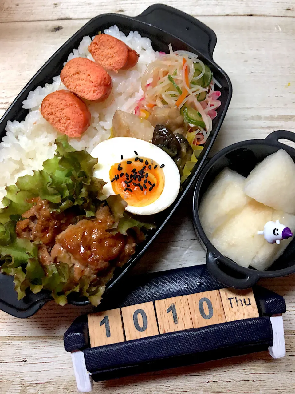 長芋の照焼き肉巻き弁当☆10/10#中学男子弁当|yu-co☆さん