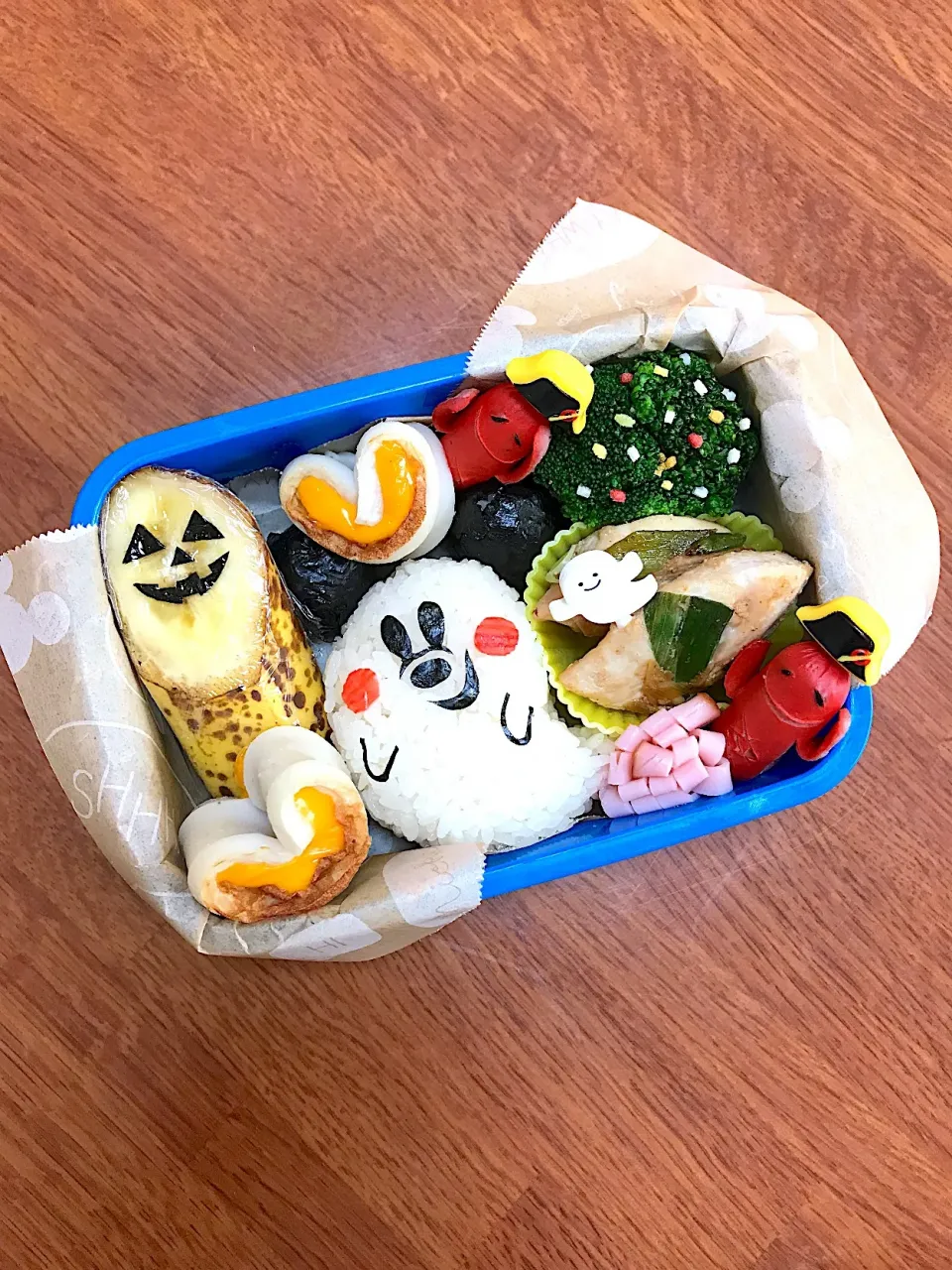 おばけミッキー弁当♡|かなさん