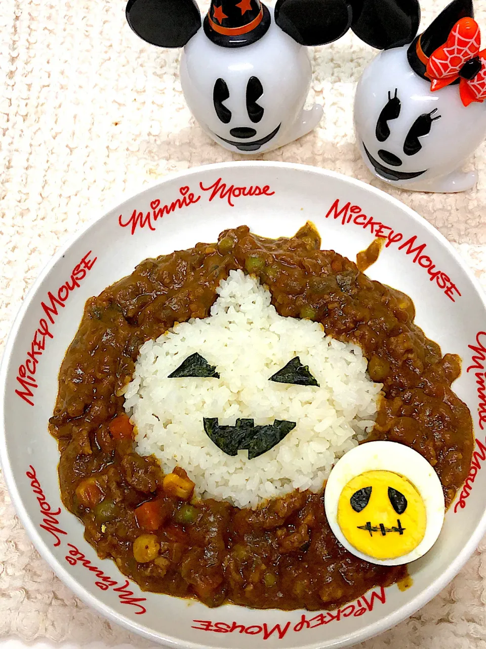 Snapdishの料理写真:ハロウィンキーマカレー|marichさん