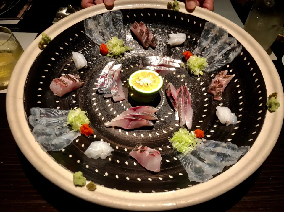 大分のお刺身盛り合わせ　　　　　　　　　　Assorted sashimi|マユマユさん