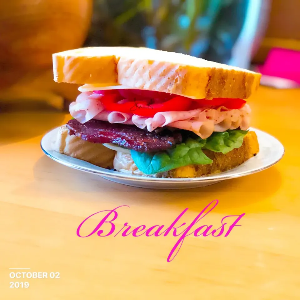 Breakfast sandwich|Ms.Stephさん