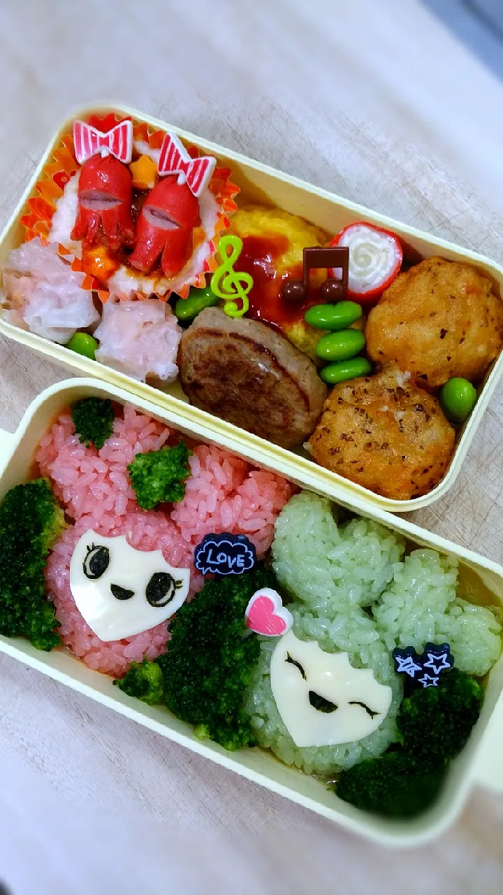 Snapdishの料理写真:TWICE弁当♡|kumiさん