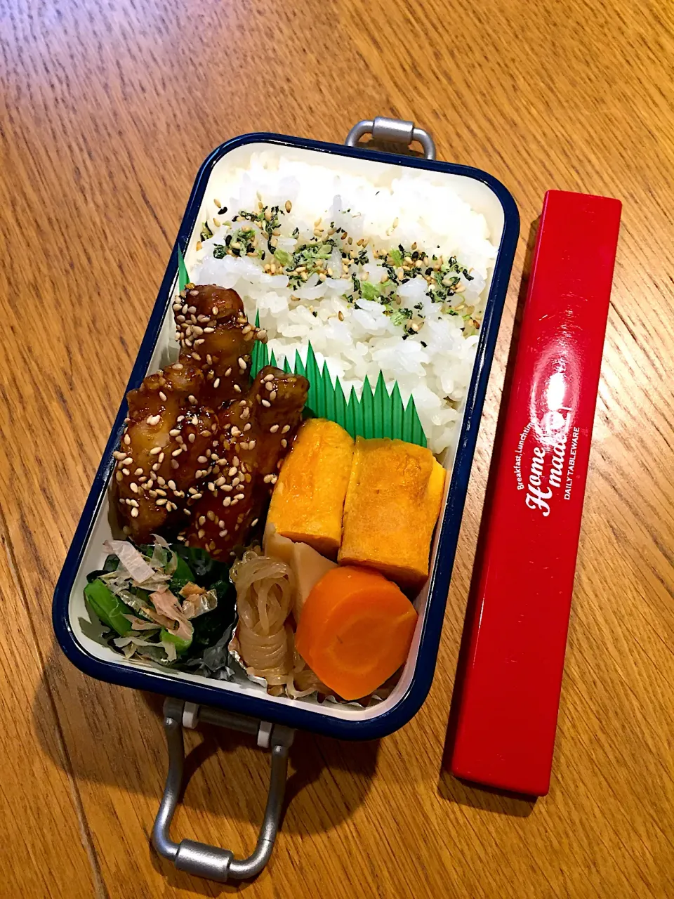 JK弁当  手羽先の唐揚げ甘辛|まつださんさん