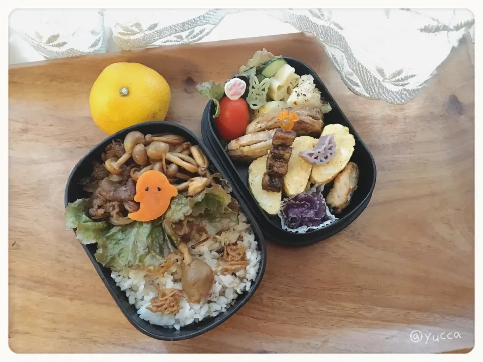 久しぶりのJK弁当🍠2019.10.11(Fri.)|yucca@さん