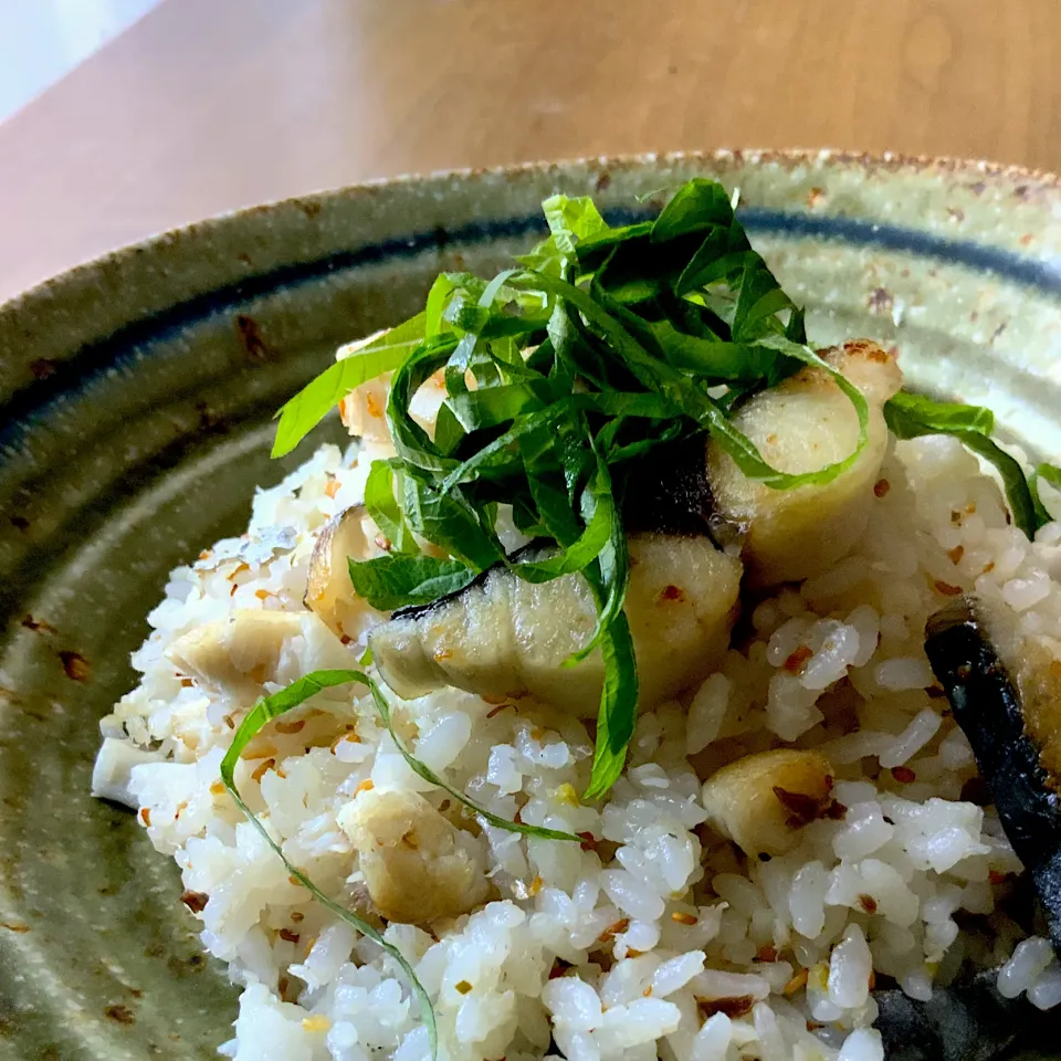 釣り魚🎣サワラと柚子胡椒の焼きめし|9421beruさん