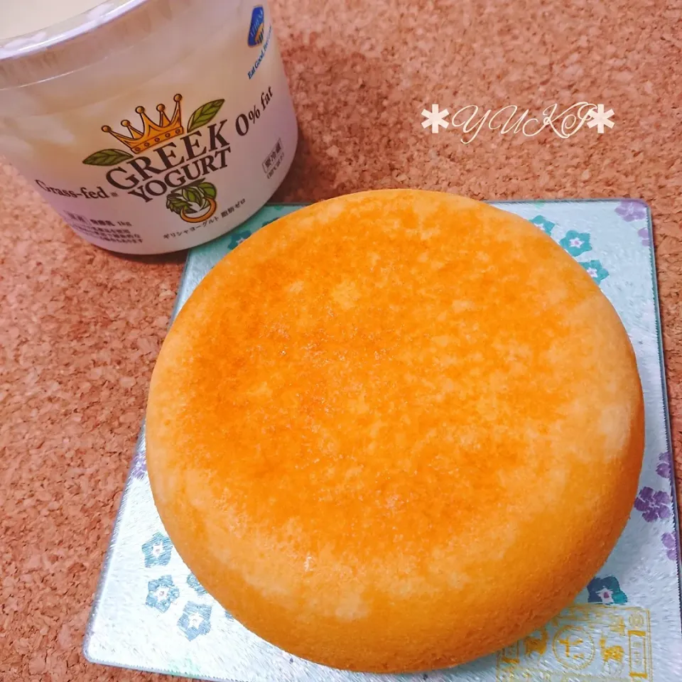 Snapdishの料理写真:炊飯器で手作りケーキ♡|YUKIさん