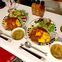 Snapdishの料理写真:ワンプレートご飯|まめさん