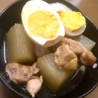 大根と鶏もも肉のほっこり煮|なちゅさん