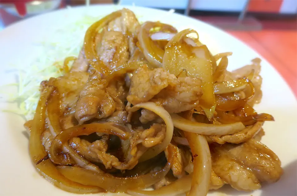 生姜焼き定食@珍満 上野御徒町|Mickeeさん