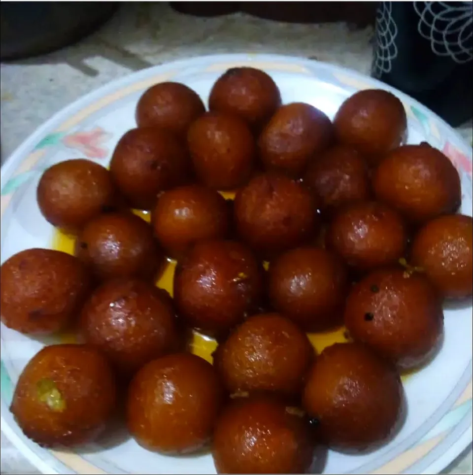 Sweet "Gulab jamun"|wajiha a sabirさん