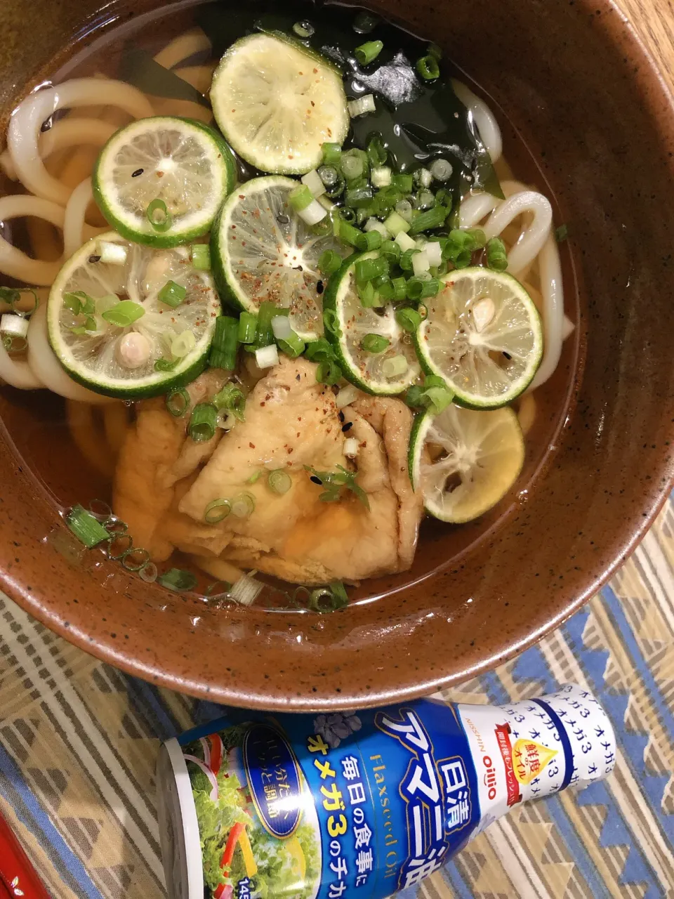 台風の日はあったかいきつねうどん🦊|saaaasanさん