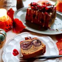 渋皮煮たっぷりパウンドケーキ