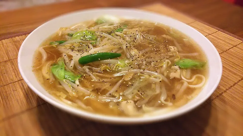 もやしあんかけうどん～
の晩ごはん✨|kaz(*･ω･)さん