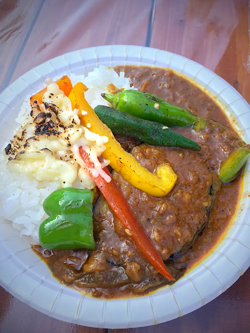 岡山の旬鮮野菜たっぷりキーマカレー|花北ゆう子さん