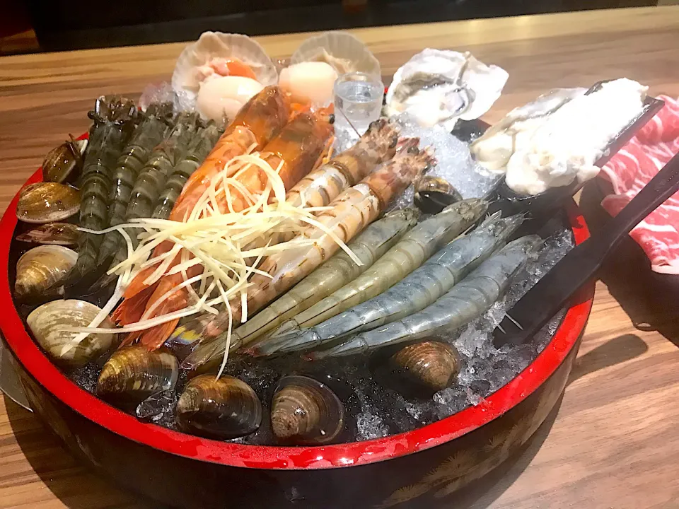 Assorted seafoods|Sky Blueさん