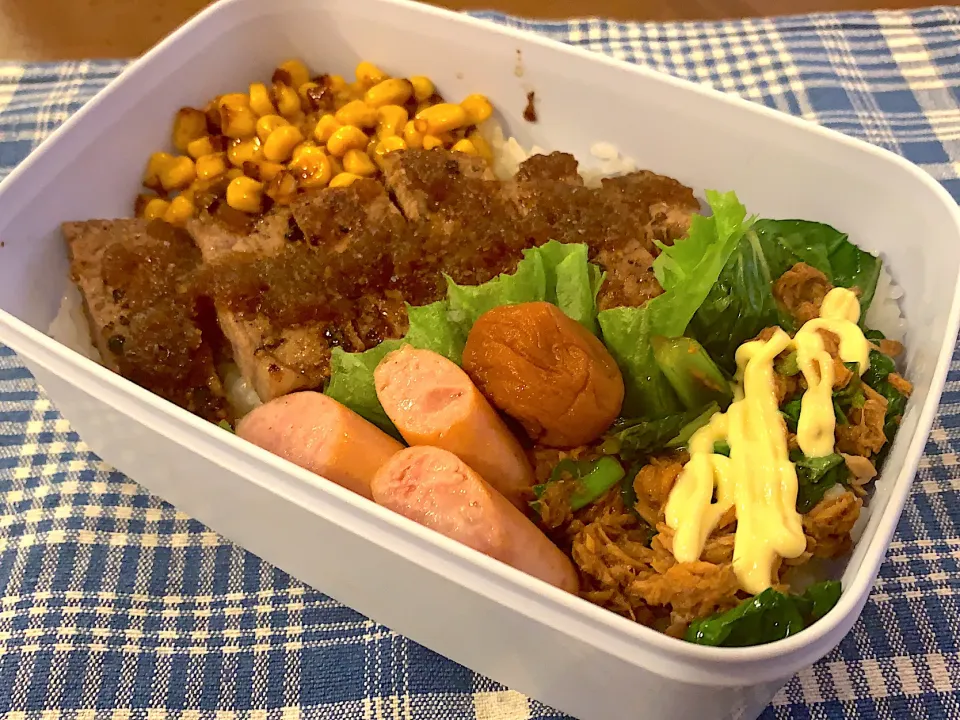 ステーキ弁当|🍭よっぴさん