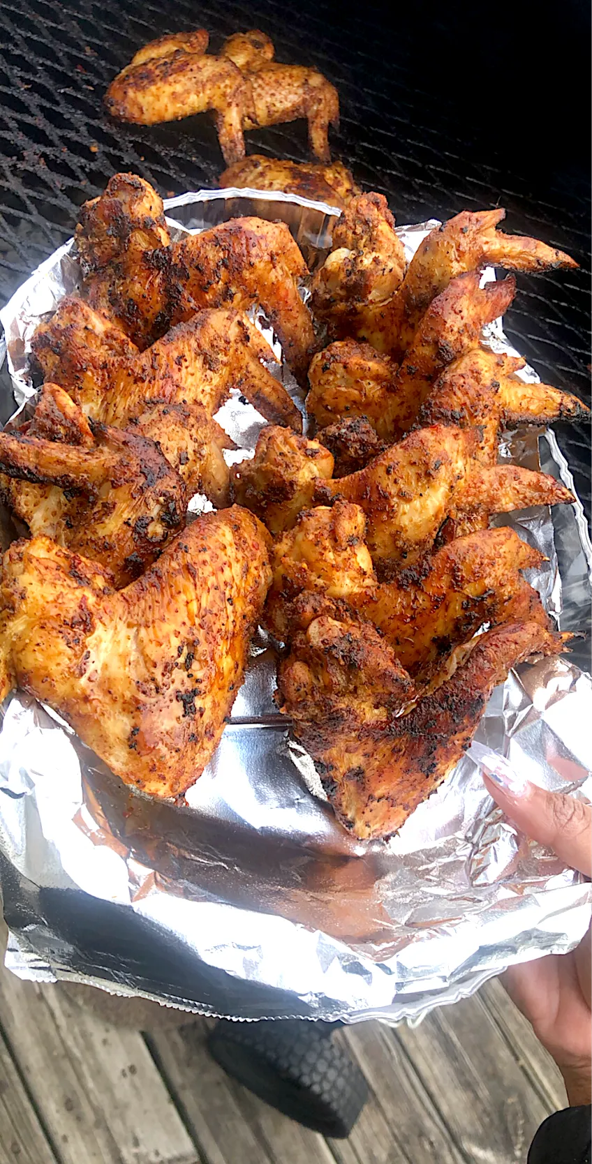 Bbq chicken wings|Tawanjaさん