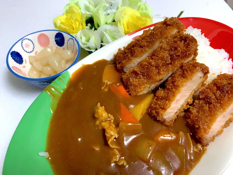 10/13(日) カツカレーで応援🇯🇵📣|ビーグルさん