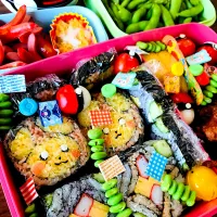 Snapdishの料理写真:遠足のお弁当|anriさん