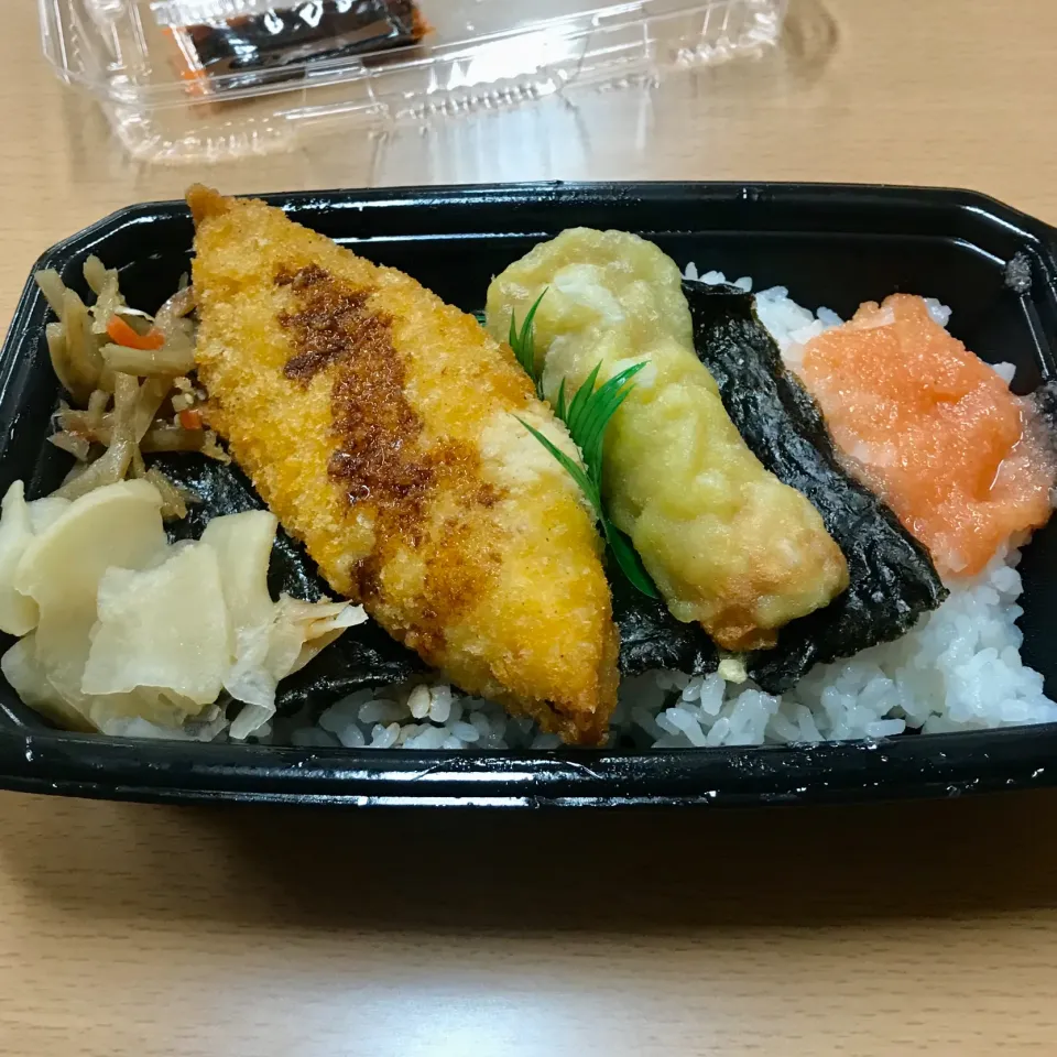 Snapdishの料理写真:明太のり弁|麻紀子さん